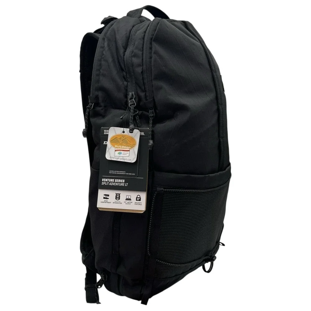 Dakine Split Adventure LT 28 L Backpack VX21 Solid Black Fits 15